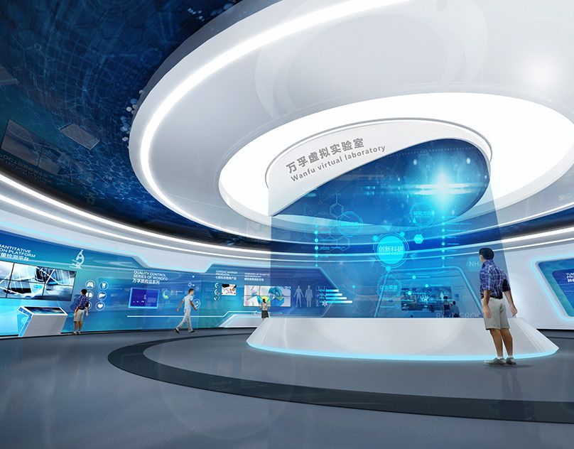 干細(xì)胞科普展館設(shè)計(jì)需注重空間層次感的營(yíng)造，更立體、生動(dòng)和有趣-思威圖數(shù)字